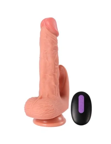 SHEQU - HAYDEN DILDO E STIMOLATORE CLITORIDE CON VIBRAZIONE E TELECOMANDO 16 CM