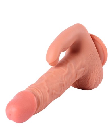 SHEQU - HAYDEN DILDO E STIMOLATORE CLITORIDE CON VIBRAZIONE E TELECOMANDO 16 CM