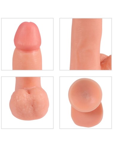 SHEQU - ADAM DILDO VIBRATORE CON TELECOMANDO 21 CM