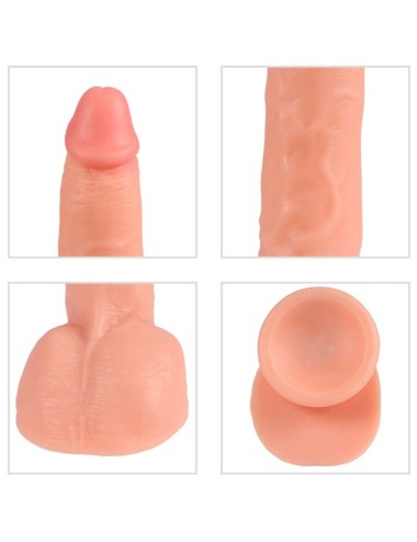 SHEQU - DILDO VIBRANTE BESTIA CON TELECOMANDO 24,5 CM
