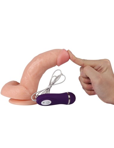 SHEQU - KASSADIN VIBRATORE DILDO CON TELECOMANDO 17,5 CM