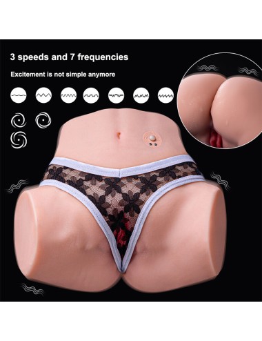 XISE - TRACY MASTURBATORE MULTIPOSIZIONE VAGINA E ANO REALISTICO VIBRANTE