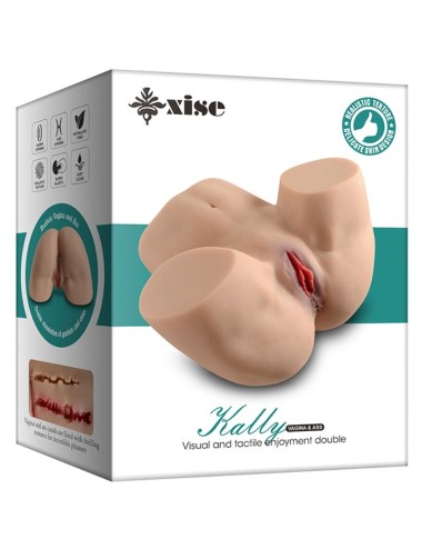 XISE - MASTURBATORE MULTIPOSIZIONE VAGINA E ANO REALISTICO KALLY
