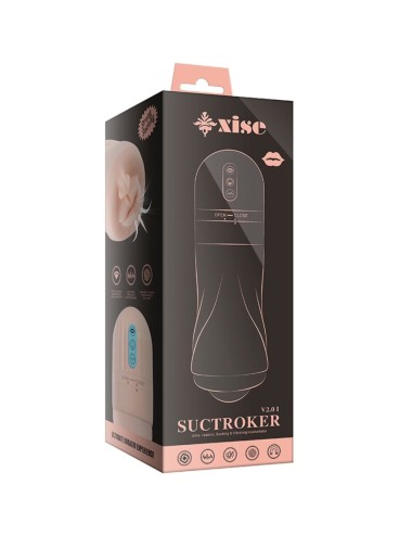 XISE - SUCTROKER V2.0 I MASTURBATORE BOCCALE CON VIBRAZIONE