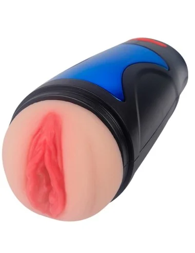 SHEQU - RENEE MASTURBATORE VAGINA SQUEEZABLE CON VIBRAZIONE IN CUSTODIA