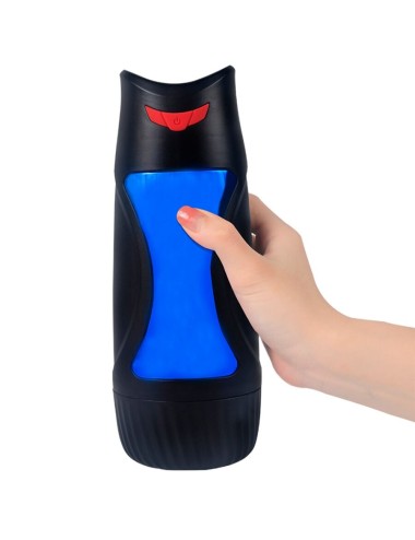 SHEQU - RENEE MASTURBATORE VAGINA SQUEEZABLE CON VIBRAZIONE IN CUSTODIA