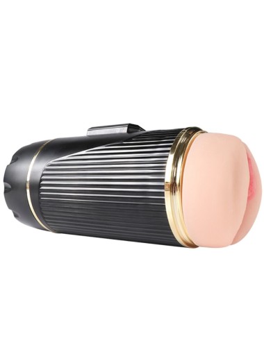 SHEQU - KAY DOPPIO MASTURBATORE CON DOPPIA BOCCA E VIBRAZIONE DELLA VAGINA