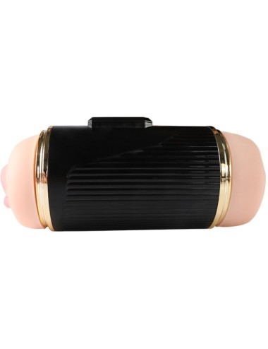 SHEQU - KAY DOPPIO MASTURBATORE CON DOPPIA BOCCA E VIBRAZIONE DELLA VAGINA