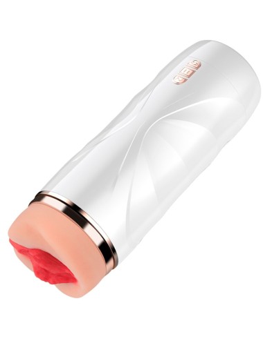 SHEQU - RILEY VAGINA MASTURBATORE CON VIBRAZIONE E ONDE STIMOLANTI