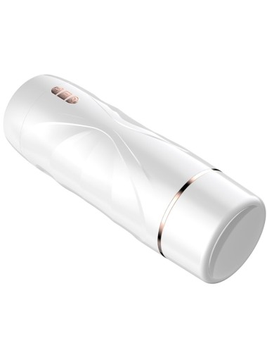 SHEQU - RILEY VAGINA MASTURBATORE CON VIBRAZIONE E ONDE STIMOLANTI