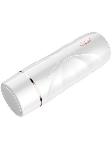 SHEQU - RILEY VAGINA MASTURBATORE CON VIBRAZIONE E ONDE STIMOLANTI