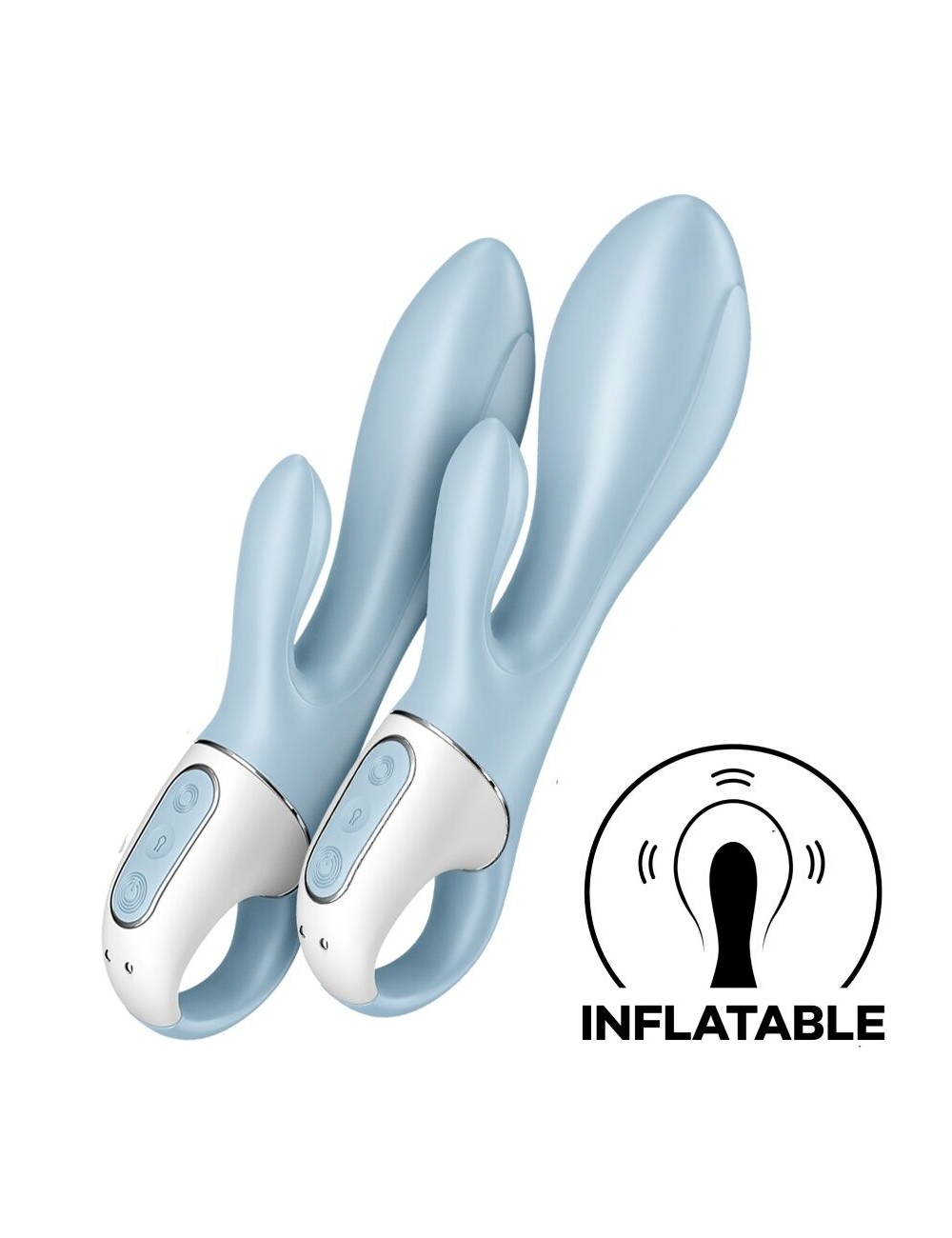 SATISFYER - AIR PUMP BUNNY 1 VIBRATORE GONFIABILE CONIGLIO BLU SATISFYER - AIR PUMP BUNNY 1 VIBRATORE GONFIABILE CONIGLIO BLU