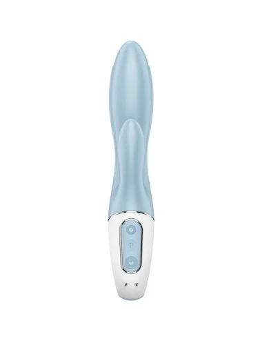 SATISFYER - AIR PUMP BUNNY 1 VIBRATORE GONFIABILE CONIGLIO BLU