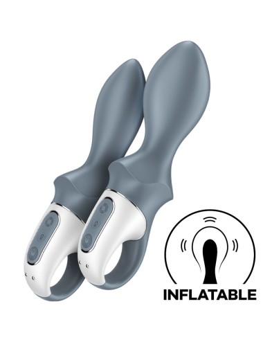 SATISFYER - AIR PUMP BOOTY 1 VIBRATORE ANALE GONFIABILE GRIGIO