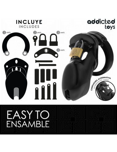 ADDICTED TOYS LOCKED - GABBIA PER PENE FORBIDDEN VAULT 10 CM