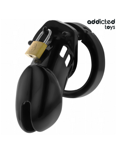 ADDICTED TOYS LOCKED - GABBIA PER PENE OBSIDIAN HOLD TAGLIA M
