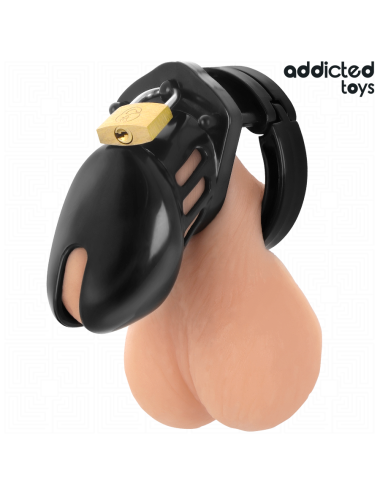 ADDICTED TOYS LOCKED - GABBIA PER PENE OBSIDIAN HOLD TAGLIA S