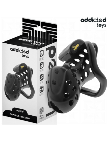 ADDICTED TOYS LOCKED - GABBIA PER PENE CAVA CON CATENA 10