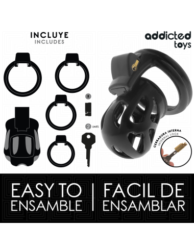 ADDICTED TOYS LOCKED - GABBIA PER PENE SILENZIOSA 7,5 CM