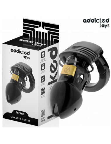 ADDICTED TOYS BLOCCATO - GABBIA PER PENE PROFONDA DI CASTITÀ 7
