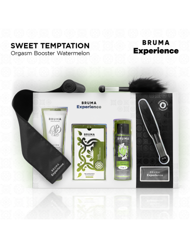 BRUMA XPERIENCE - KIT TENTAZIONE DOLCE ANGURIA CON POTENZIATORE DI ORGASMO