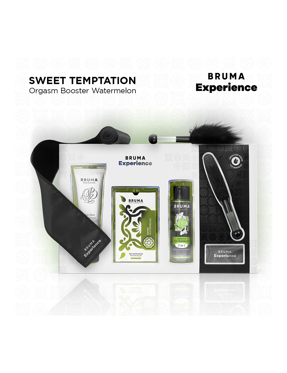 BRUMA XPERIENCE - KIT TENTAZIONE DOLCE ANGURIA CON POTENZIATORE DI ORGASMO BRUMA XPERIENCE - KIT TENTAZIONE DOLCE ANGURIA CON POTENZIATORE DI ORGASMO
