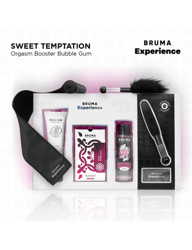 BRUMA XPERIENCE - KIT TENTAZIONE SWEET GUM CON POTENZIATORE DI ORGASMO