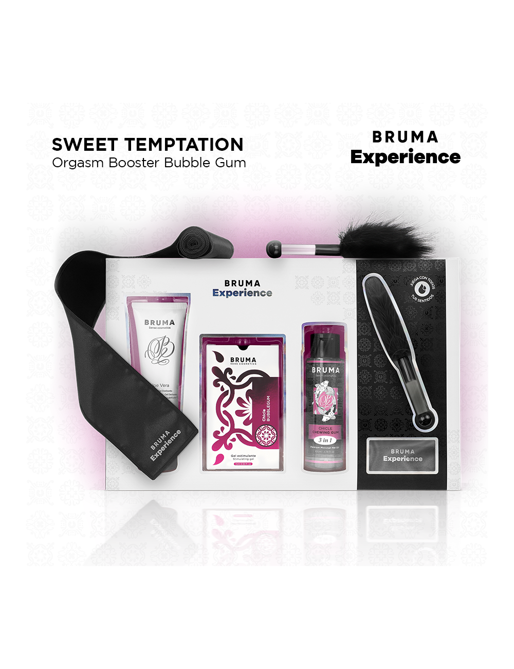 BRUMA XPERIENCE - KIT TENTAZIONE SWEET GUM CON POTENZIATORE DI ORGASMO BRUMA XPERIENCE - KIT TENTAZIONE SWEET GUM CON POTENZIATORE DI ORGASMO