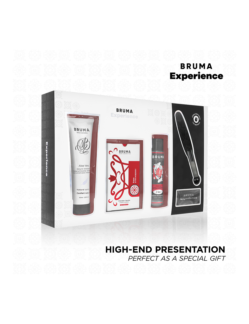 BRUMA XPERIENCE - KIT TENTAZIONE VIBRO-ORGASMICA DOLCE FRAGOLA BRUMA XPERIENCE - KIT TENTAZIONE VIBRO-ORGASMICA DOLCE FRAGOLA