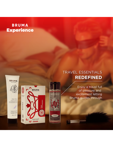 BRUMA XPERIENCE - KIT TENTAZIONE VIBRO-ORGASMICA DOLCE FRAGOLA