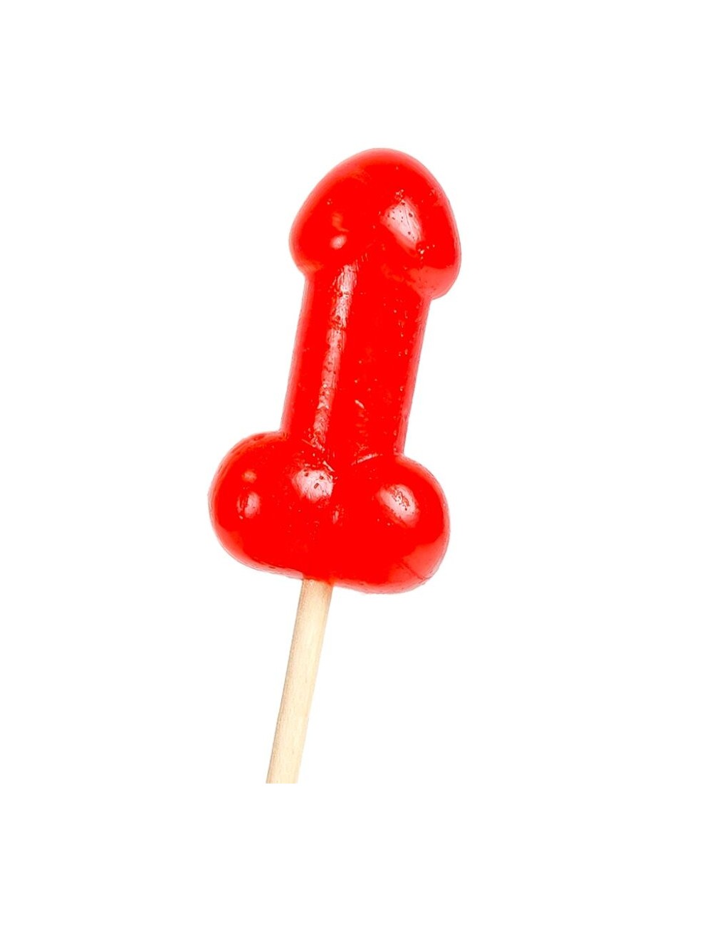 SECRETPLAY - LECCA-LECCA A FORMA DI PENE DI CARAMELLA ALLA CILIEGIA CON EFFETTO CALORE PICCANTE