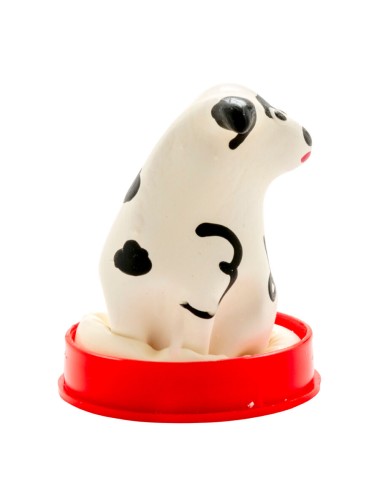 CONDOMERIE - PRESERVATIVI NOVITÀ DIPINTI A MANO CANE DALMATA