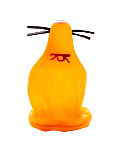 CONDOMERIE - PRESERVATIVI NOVITÀ DIPINTI A MANO FOX INCOLLATI