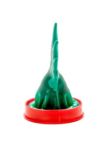 CONDOMERIE - PRESERVATIVI NOVITÀ DIPINTI A MANO MODELLO CANNABIS 1
