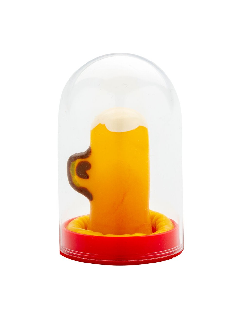 CONDOMERIE - PRESERVATIVI NOVITÀ DIPINTI A MANO BICCHIERE DI BIRRA