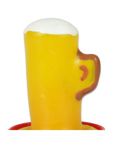 CONDOMERIE - PRESERVATIVI NOVITÀ DIPINTI A MANO BICCHIERE DI BIRRA