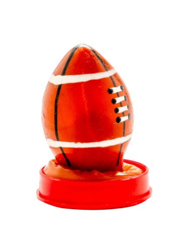 CONDOMERIE - PRESERVATIVI NOVITÀ DIPINTI A MANO PALLONE DA RUGBY