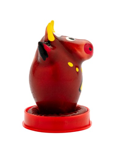 CONDOMERIE - PRESERVATIVI NOVITÀ DIPINTI A MANO MODELLO TORO 1
