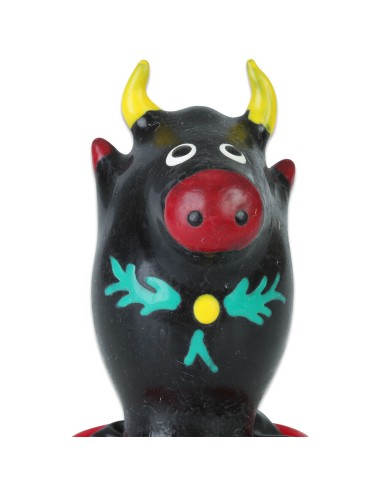 CONDOMERIE - PRESERVATIVI NOVITÀ DIPINTI A MANO BULL BLACK MODELLO 1