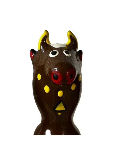 CONDOMERIE - PRESERVATIVI NOVITÀ DIPINTI A MANO BULL BLACK MODELLO 2
