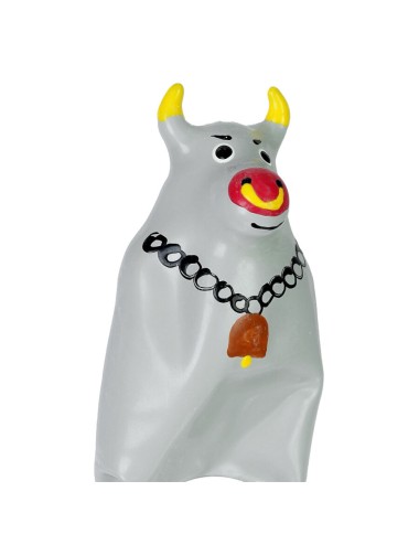 CONDOMERIE - PRESERVATIVI NOVITÀ DIPINTI A MANO MODELLO TORO GRIGIO XL
