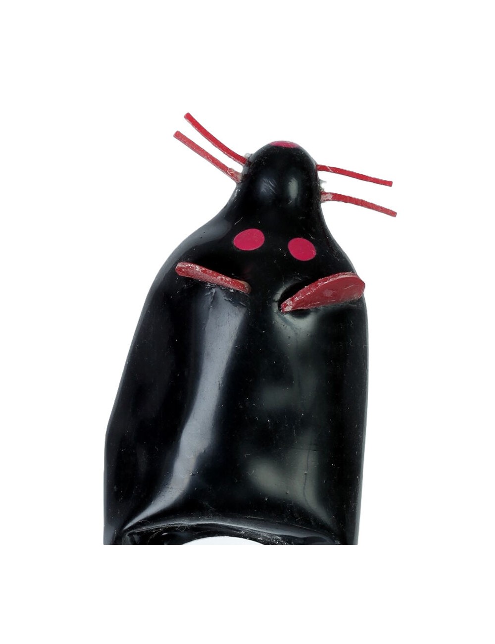 CONDOMERIE - PRESERVATIVI NOVITÀ DIPINTI A MANO BLACK MOUSE XL CONDOMERIE - PRESERVATIVI NOVITÀ DIPINTI A MANO BLACK MOUSE XL