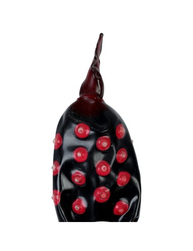 CONDOMERIE - PRESERVATIVI NOVITÀ DIPINTI A MANO BLACK FAKIR XL