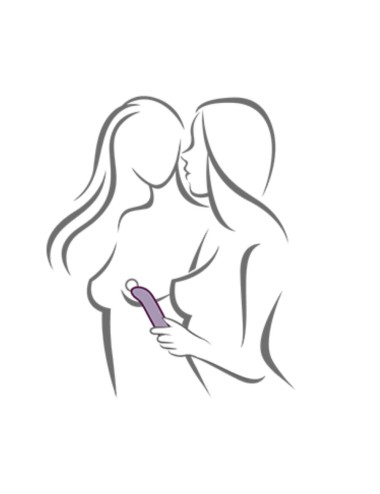 ROCKS-OFF - VIBRATORE CHAIAMO G PUNTO G VIOLA