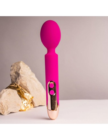 ROCKS-OFF - ORIEL VIBRATORE A BACCHETTA FLESSIBILE FUCSIA