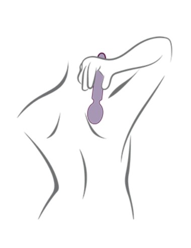ROCKS-OFF - ORIEL VIBRATORE A BACCHETTA FLESSIBILE FUCSIA