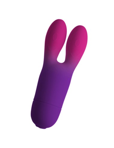 ROCKS-OFF - VIBRATORE FLESSIBILE GLO-GIRL BUNNY VIOLA