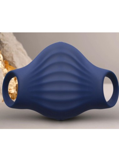 ROCKS-OFF - MASTURBATORE VIBRATORE FLESSIBILE PALM BLUE