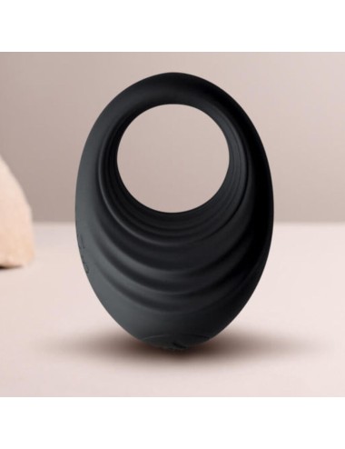 ROCKS-OFF - ANELLO VIBRANTE PER PENE SPIRE NERO