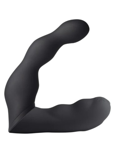 ROCKS-OFF - ADATTATORE NERO PER VIBRATORE PROSTATICO E ANALE